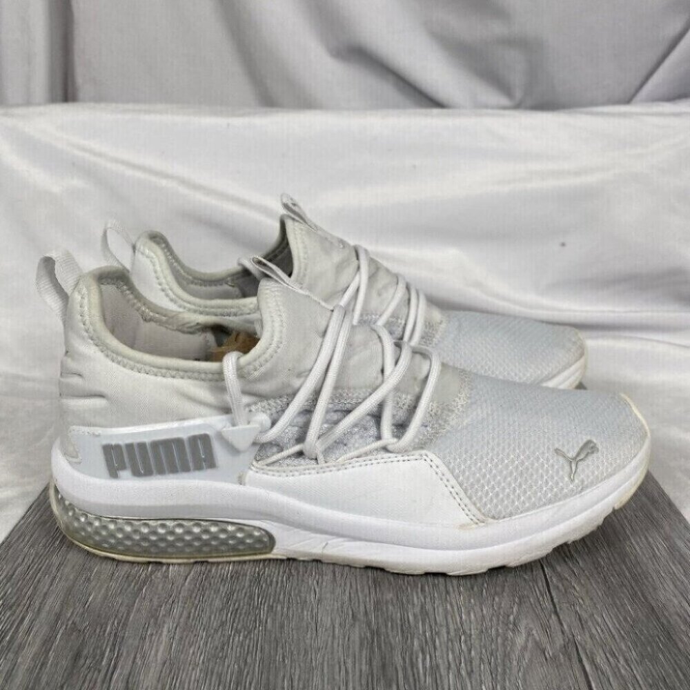 Puma Womens Electron 2.0 389945-07 White Running Shoes Sneakers Size 8